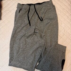 Nike Gray Joggers with Black Waistband